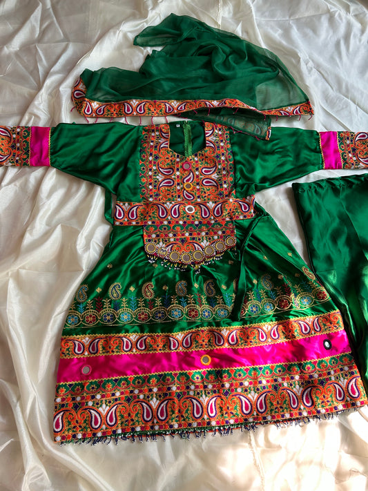 Women 3 Piece Afghani frock 0.02
