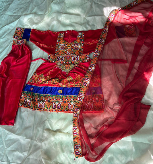 Traditional Afghani Frock 007