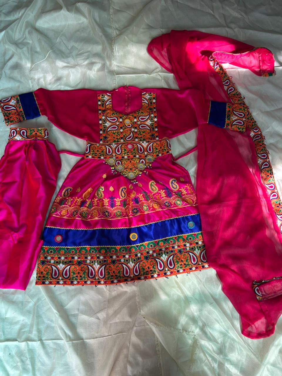 Traditional Afghani Frock for Summer collection