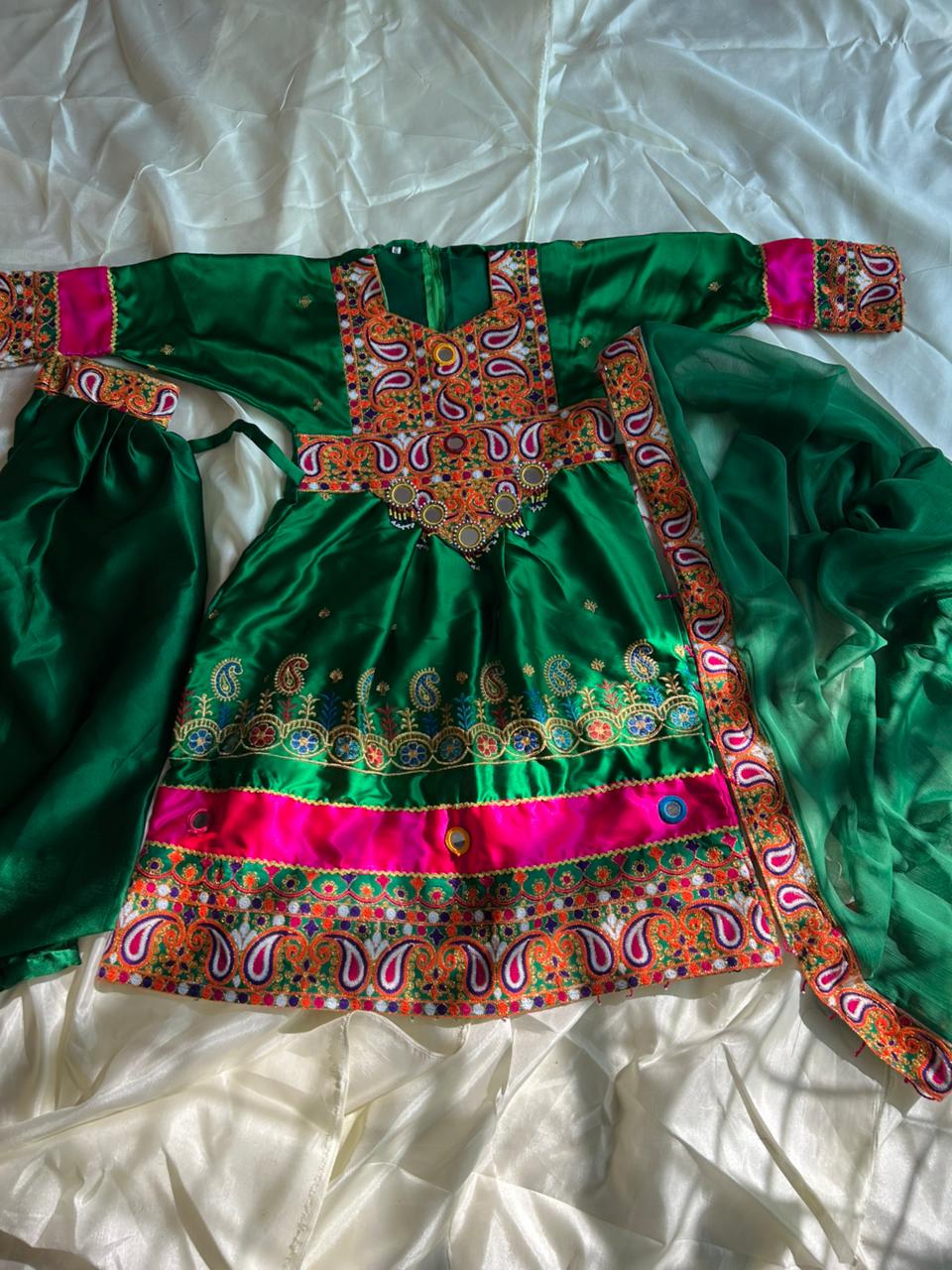 Traditional Afghani Frock for Summer collection