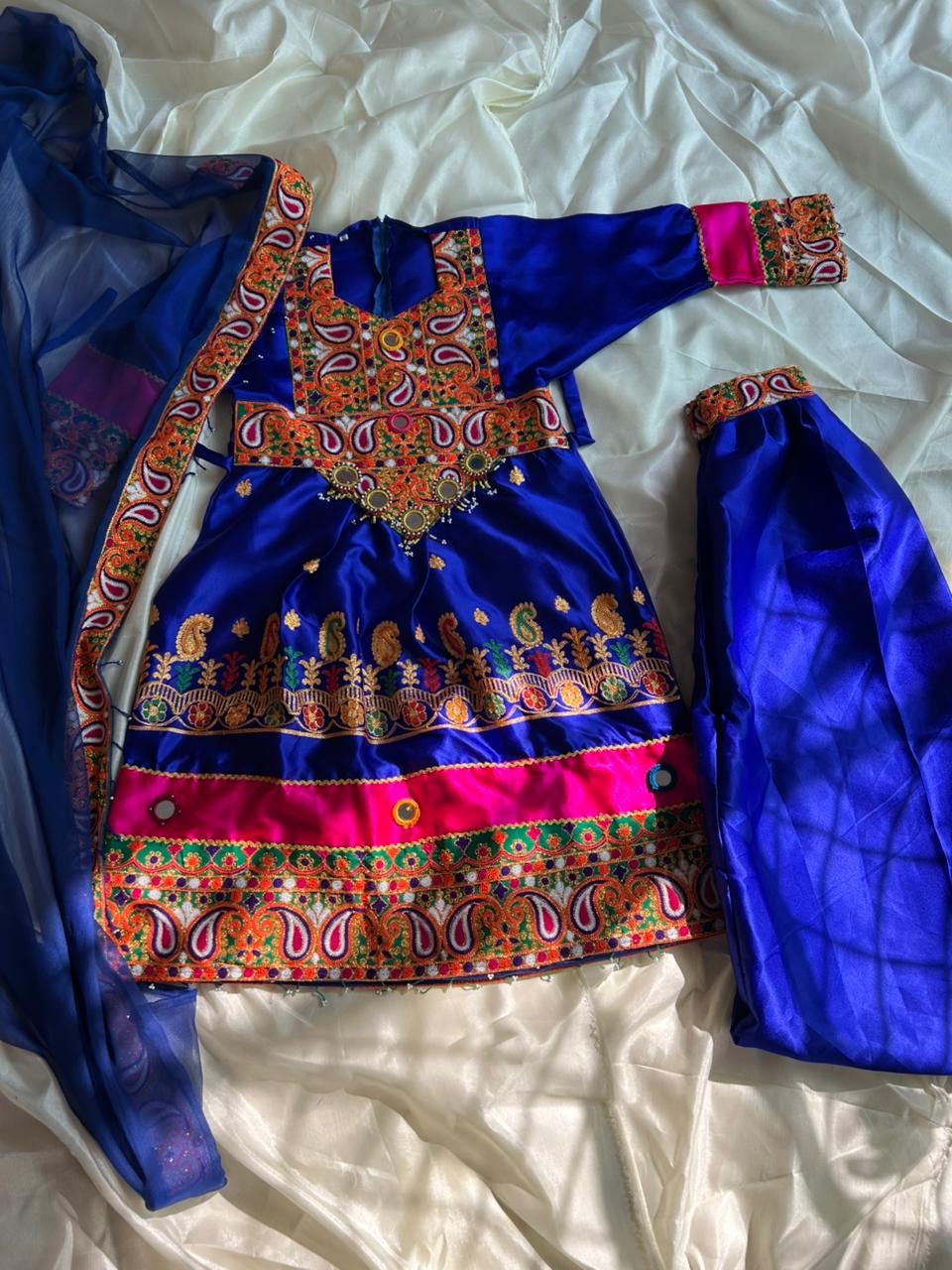 Traditional Afghani Frock for Summer collection
